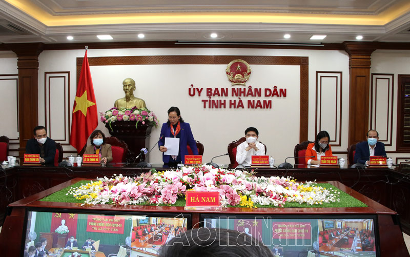 Ban Chỉ đạo phòng, chống dịch Covid – 19 tỉnh họp triển khai công tác phòng, chống dịch dịp Tết nguyên đán Nhâm Dần 2022