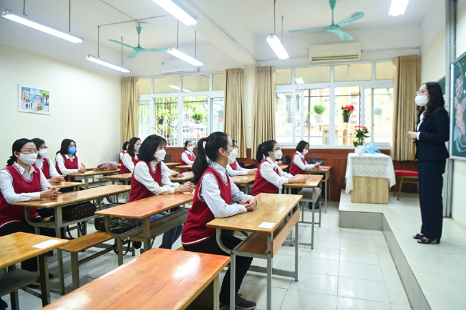 Toàn bộ học sinh, sinh viên trở lại trường sau Tết