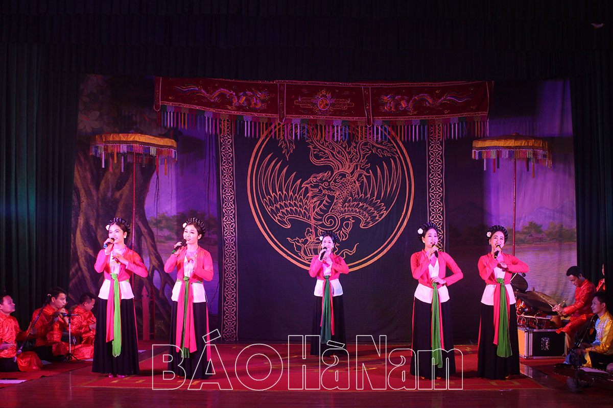 Chiếu chèo xuân Hà Nam năm 2022