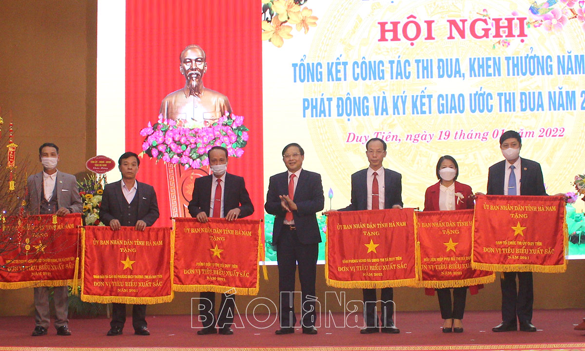 Duy Tiên đẩy mạnh thực hiện các phong trào thi đua, tạo động lực phát triển kinh tế - xã hội