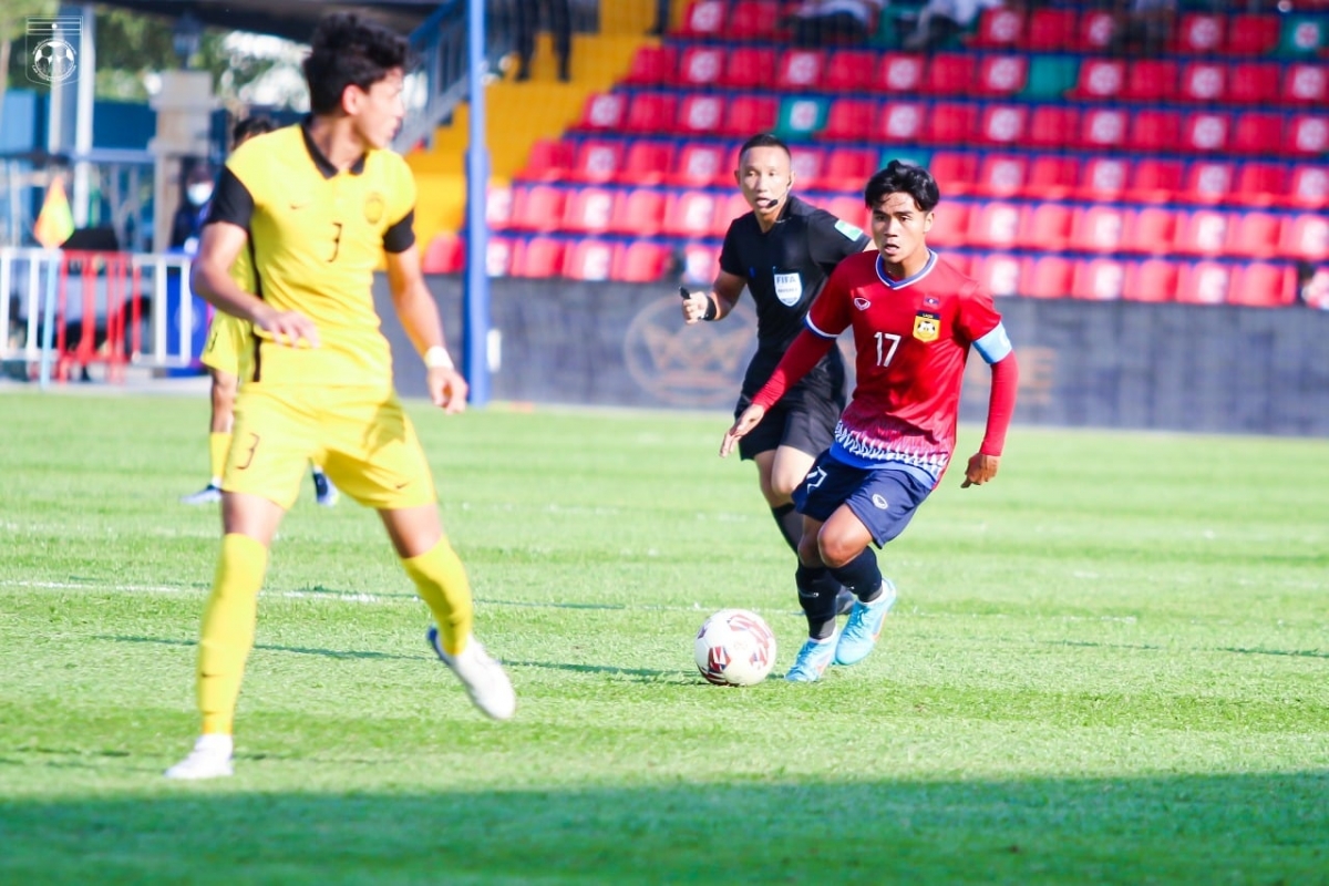 Kết quả U23 Đông Nam Á 2022: Lào thắng sốc Malaysia