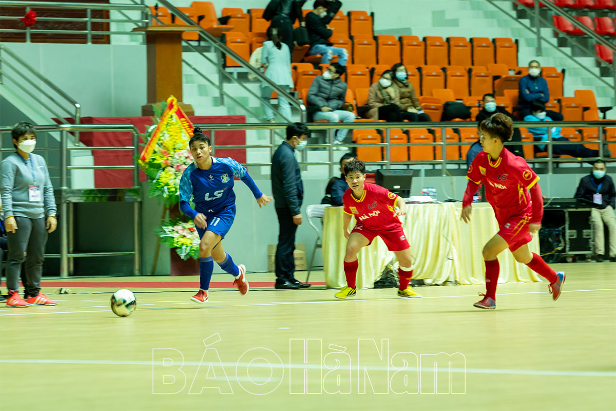 Kết thúc lượt đi, Giải Futsal nữ Vô địch quốc gia 2022: Thái Sơn Nam tạm đứng đầu bảng