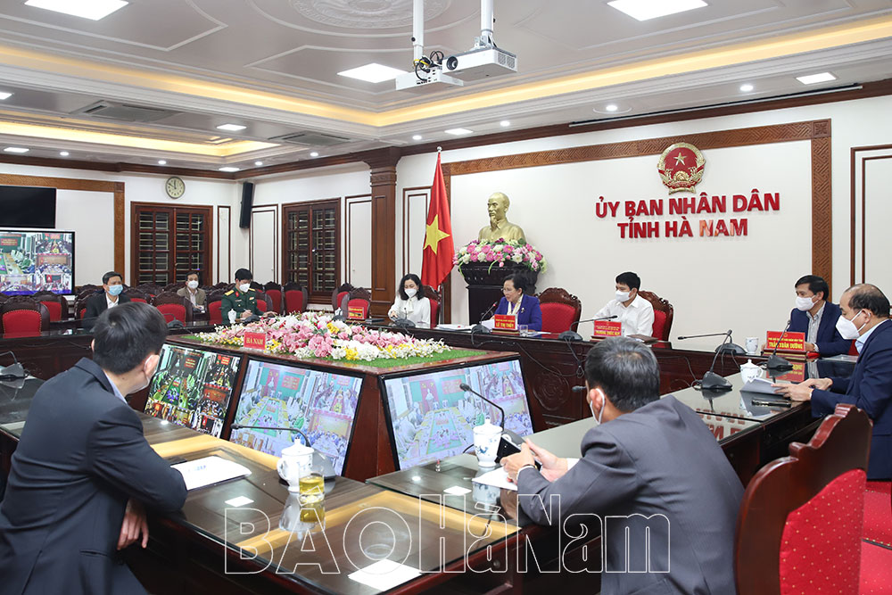 Hội nghị trực tuyến Ban chỉ đạo Quốc gia về công tác PCD Covid-19