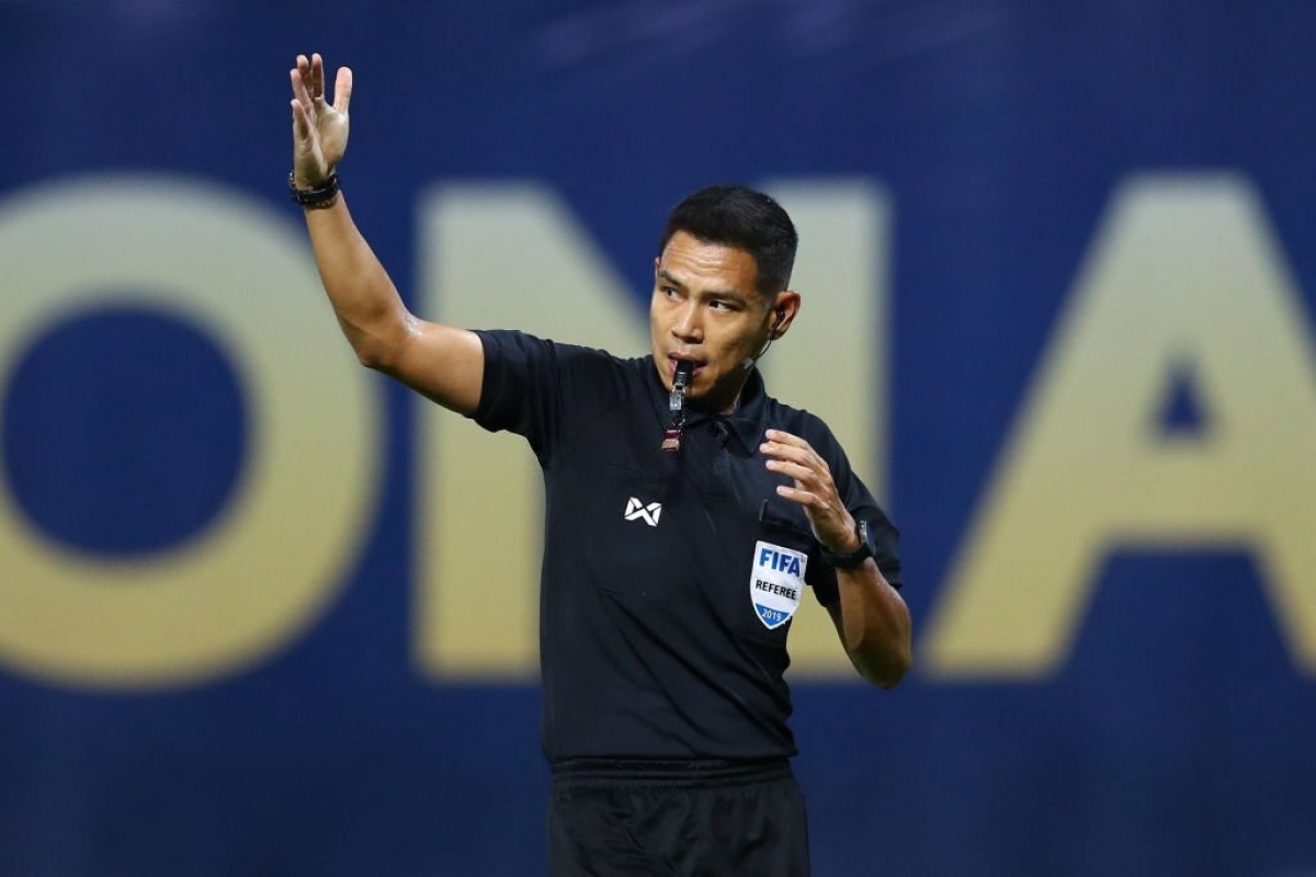 Trọng tài Thái Lan điều khiển phòng VAR ở trận ĐT Việt Nam gặp Oman