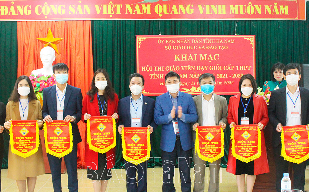 Khai mạc Hội thi giáo viên dạy giỏi cấp THPT năm học 2021 – 2022