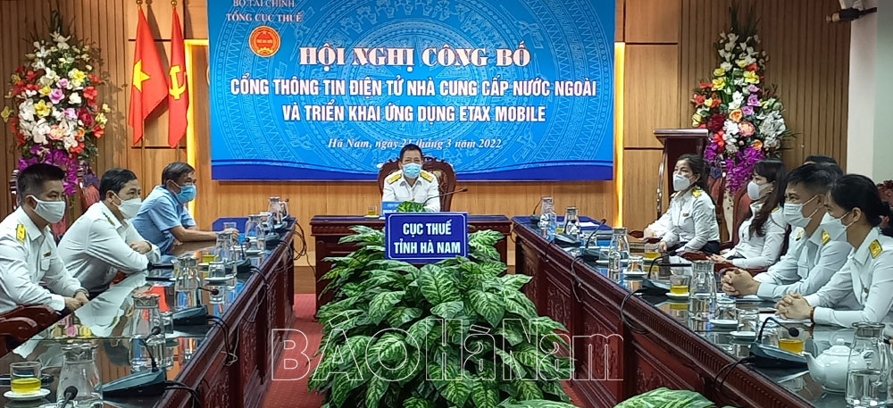 Tổng cục Thuế công bố Cổng Thông tin điện tử dành cho nhà cung cấp nước ngoài