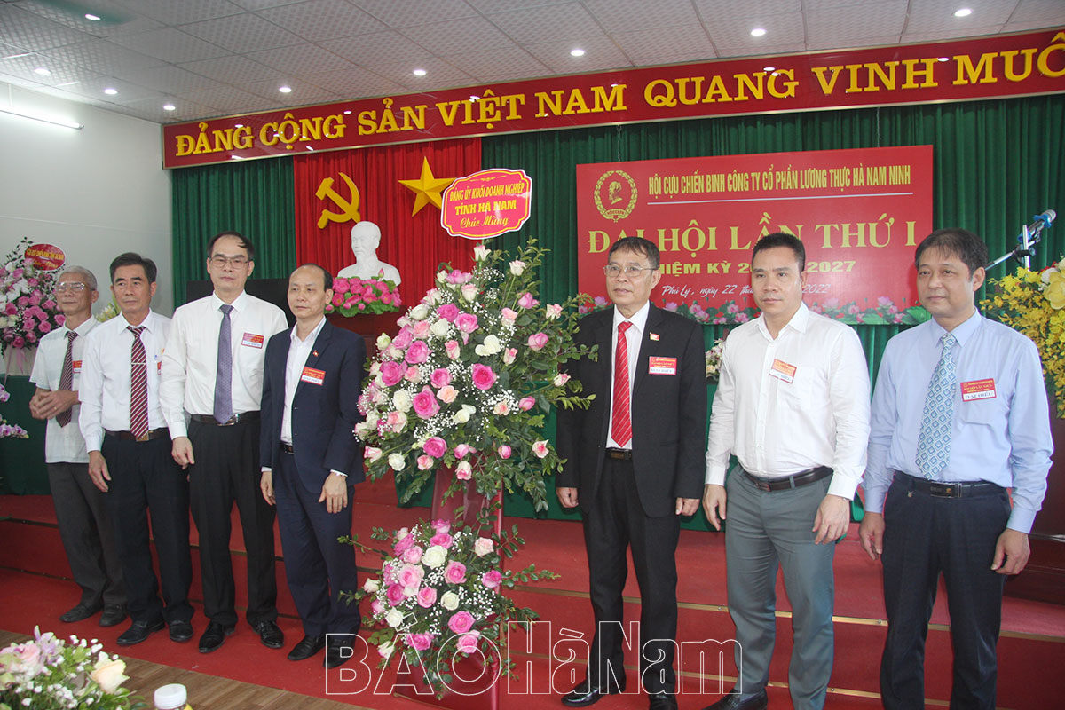 Đại hội Hội CCB Công ty CP Lương thực Hà Nam Ninh lần thứ I, nhiệm kỳ 2022 – 2027
