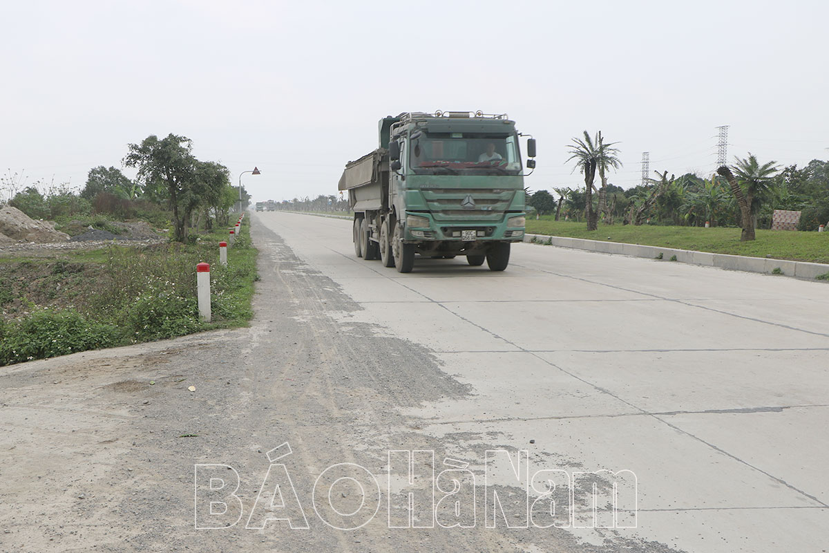 Hoàn thành xử lý những tồn tại trên tuyến đường T3, đoạn qua xã Đồng Hóa