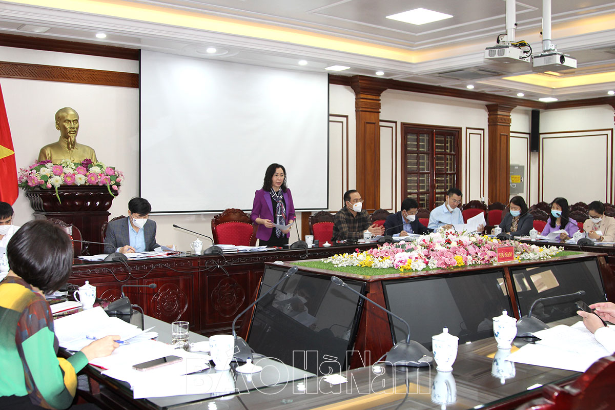 BCH Đảng bộ tỉnh triển khai công tác quý II và cho ý kiến các nội dung theo thẩm quyền