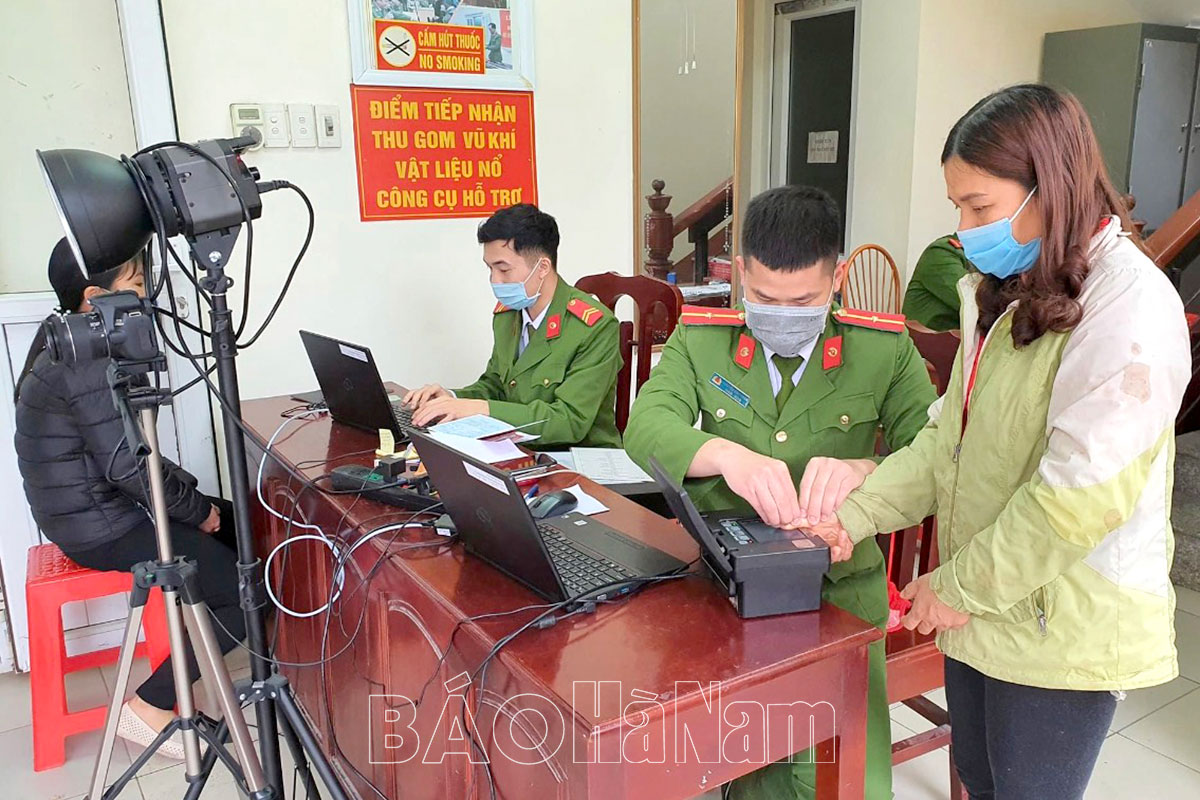 Công an huyện Kim Bảng thực hiện tốt công tác cải cách thủ tục hành chính