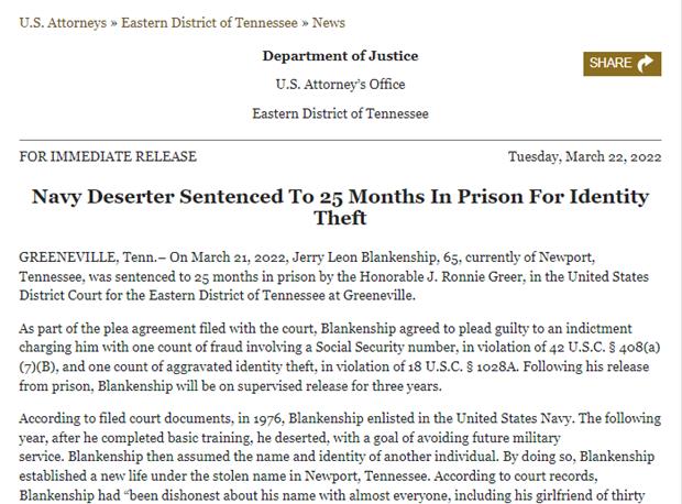 “Sa lưới” sau 30 năm do… đi tiêm vaccine phòng COVID-19