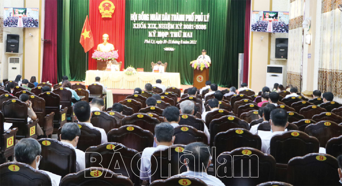 HĐND TP Phủ Lý nỗ lực đổi mới, nâng cao chất lượng hoạt động