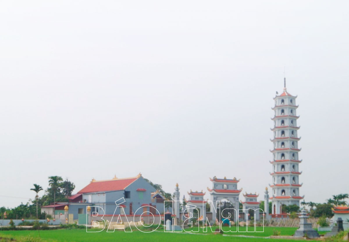 Chùa Thông, đền Thiên Quan gắn liền với truyền thống đấu tranh cách mạng của nhân dân xã Chân Lý