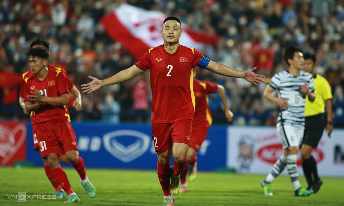 U23 Việt Nam cầm hoà U20 Hàn Quốc