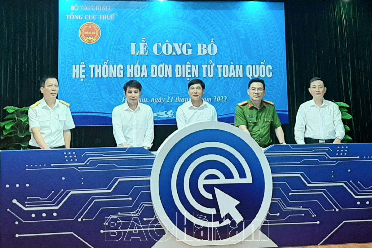 Lễ công bố hóa đơn điện tử toàn quốc