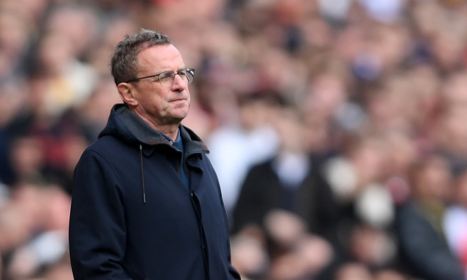 Rangnick: 'Man Utd không còn cơ hội đua top 4'