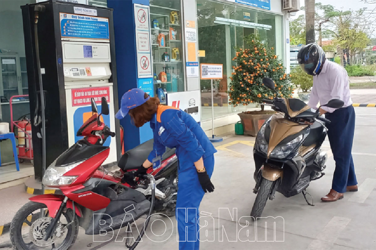 Thi đua an toàn - tiết kiệm trong sản xuất, kinh doanh ở Chi nhánh Xăng dầu Hà Nam
