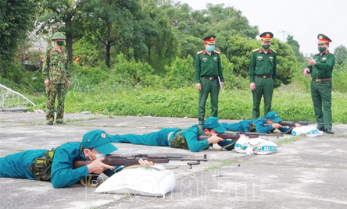 Nâng cao chất lượng huấn luyện, sẵn sàng chiến đấu của LLVT tỉnh