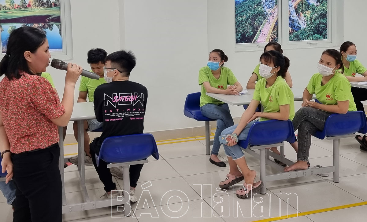 Tập huấn công tác an toàn vệ sinh lao động tại Công ty TNHH HH Dream Printing