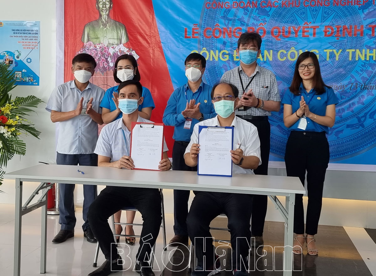 Thành lập Công đoàn cơ sở Công ty TNHH Neweb Việt Nam