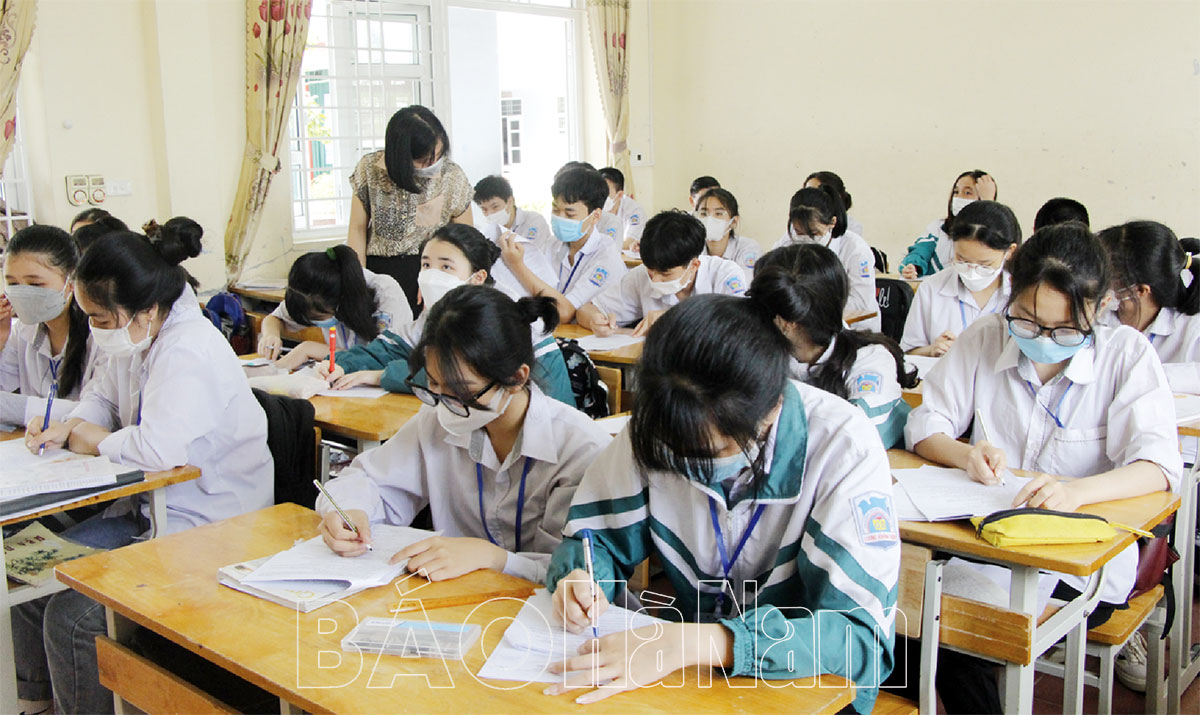 Tăng cường công tác ôn tập chuẩn bị cho Kỳ thi tuyển sinh lớp 10