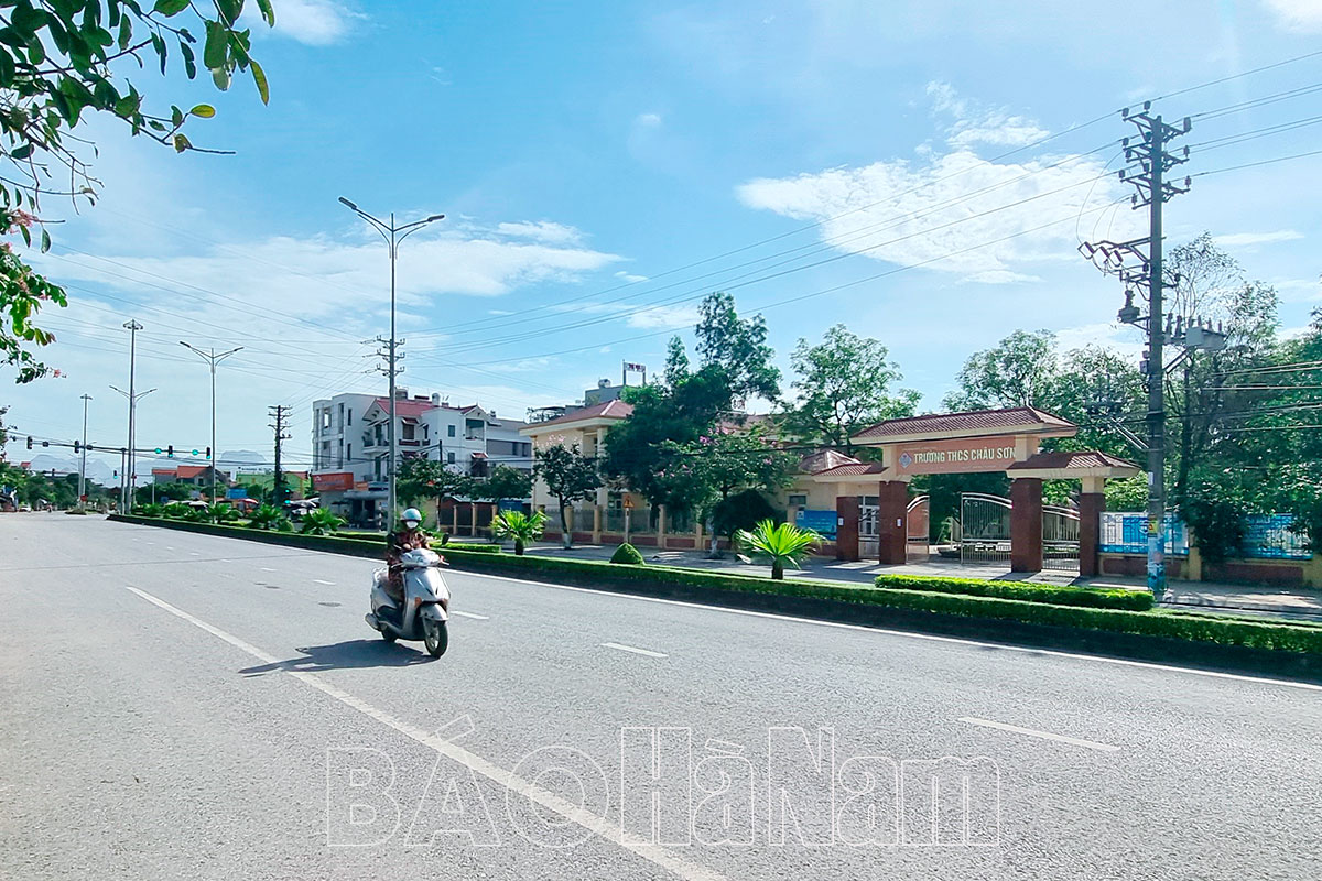 Xây dựng đô thị văn minh ở phường Châu Sơn