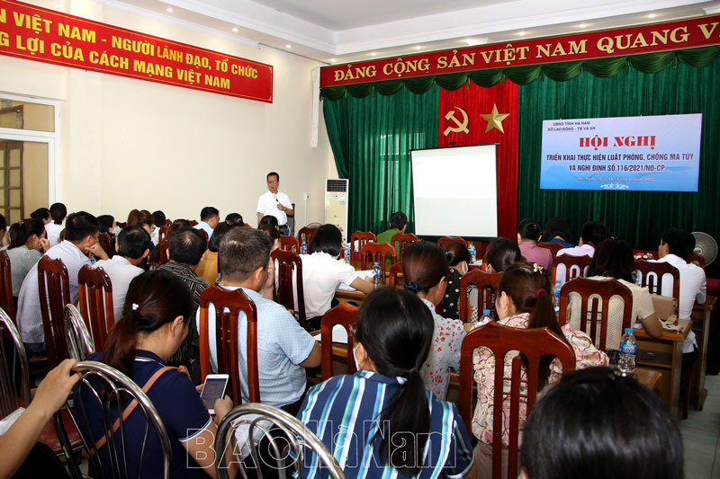 Sở Lao động - Thương binh và Xã hội triển khai thực hiện Luật Phòng, chống ma túy