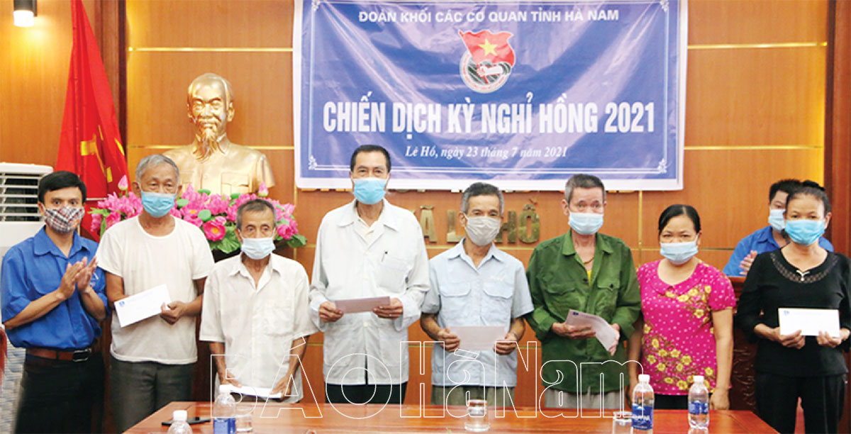 Nhiều hoạt động “đền ơn đáp nghĩa” của tuổi trẻ toàn tỉnh