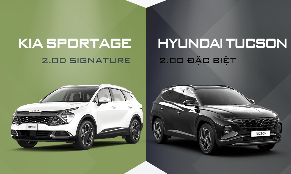 Sportage hay Tucson - so kè trang bị crossover Hàn tại Việt Nam