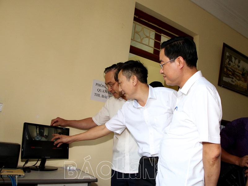 Hà Nam bảo đảm an toàn thông tin, phục vụ Kỳ thi tốt nghiệp THPT quốc gia 2022