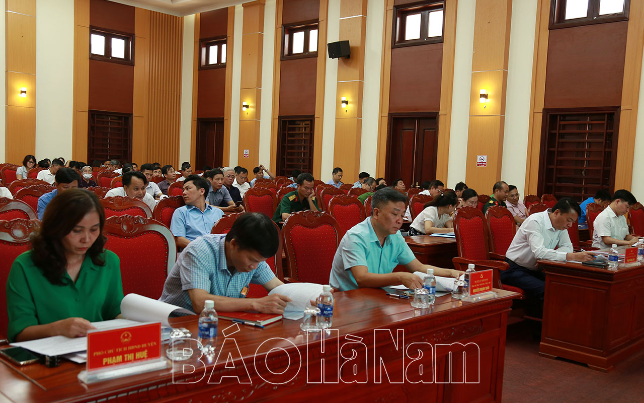 Kim Bảng triển khai nhiệm vụ phát triển KT-XH và phong trào thi đua 6 tháng cuối năm