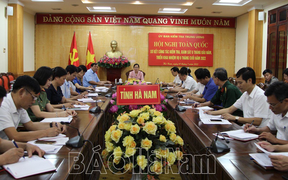 Hội nghị trực tuyến toàn quốc triển khai nhiệm vụ công tác KTGS 6 tháng cuối năm