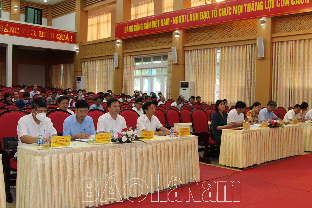 Thị ủy Duy Tiên triển khai nhiệm vụ công tác 6 tháng cuối năm