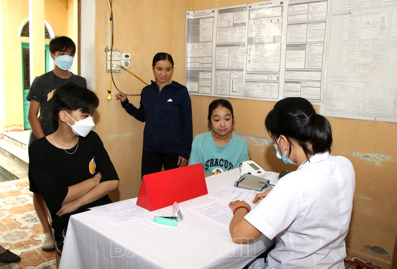 Hơn 22 nghìn liều vaccine phòng Covid-19 được huyện Bình Lục tổ chức tiêm từ ngày 13/6 đến nay