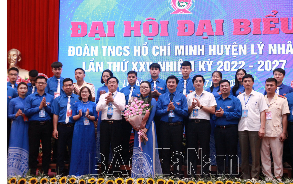 Đại hội Đoàn TNCS Hồ Chí Minh huyện Lý Nhân lần thứ XXV, nhiệm kỳ 2022-2027