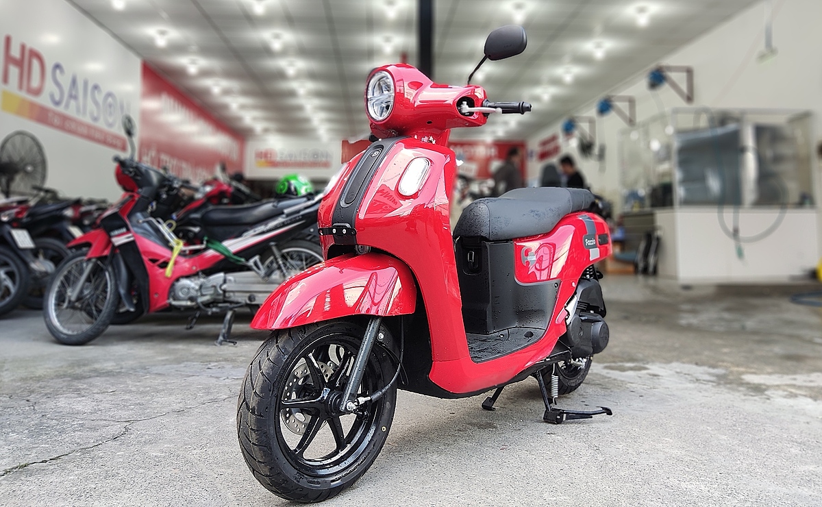Yamaha Fazzio hybrid - xe ga nhập khẩu giá 44 triệu đồng