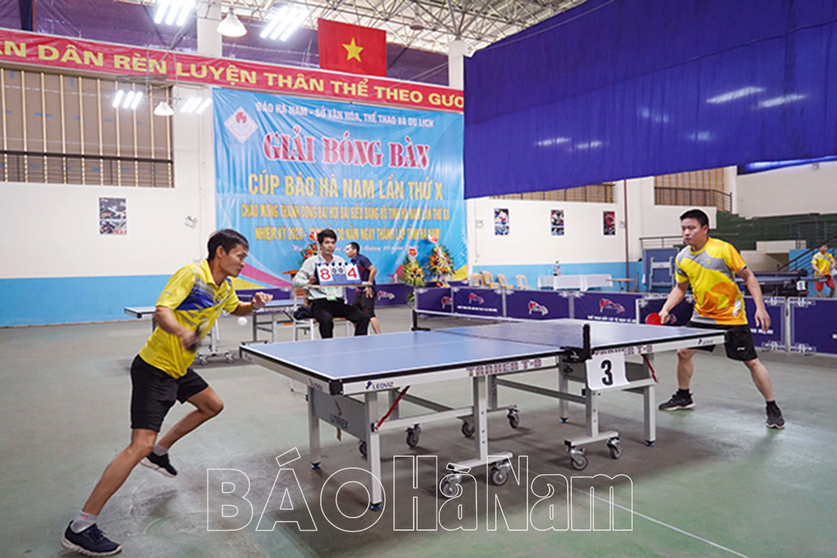 Thay đổi lịch thi đấu Giải Bóng bàn Cúp Báo Hà Nam lần thứ XI năm 2022