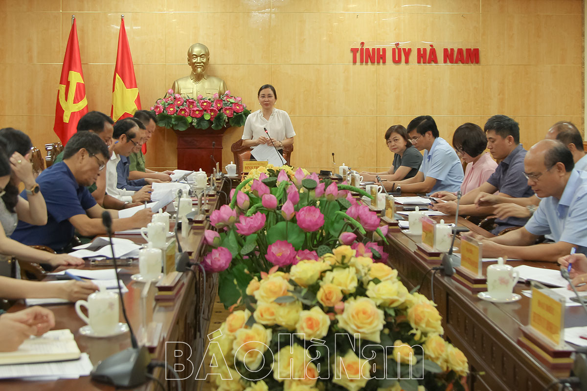 Ban Chỉ đạo 35 tỉnh triển khai nhiệm vụ công tác 6 tháng cuối năm