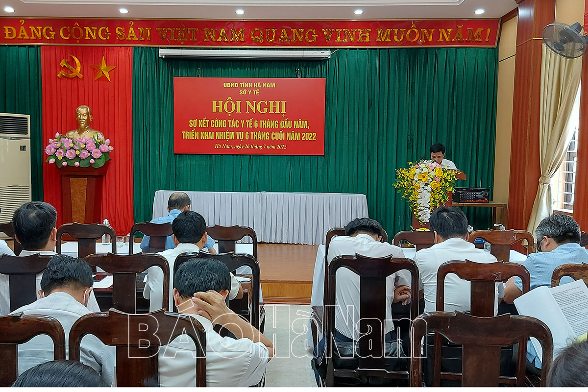 Sở Y tế triển khai các nhiệm vụ trọng tâm những tháng cuối năm 2022