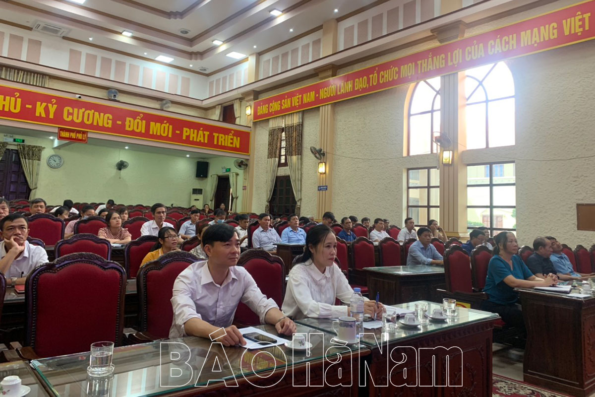Ban Tuyên giáo Thành ủy Phủ Lý bồi dưỡng nghiệp vụ công tác tuyên giáo năm 2022