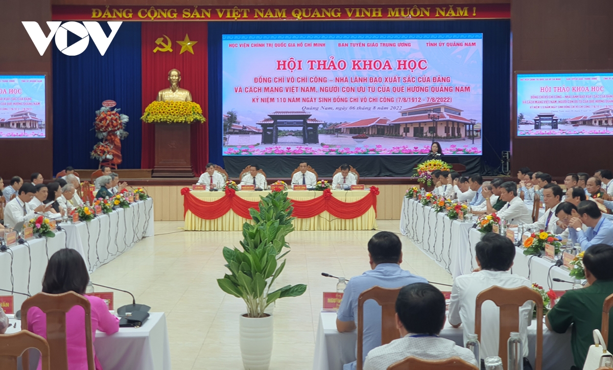 Đồng chí Võ Chí Công - Nhà lãnh đạo xuất sắc của Đảng và cách mạng Việt Nam