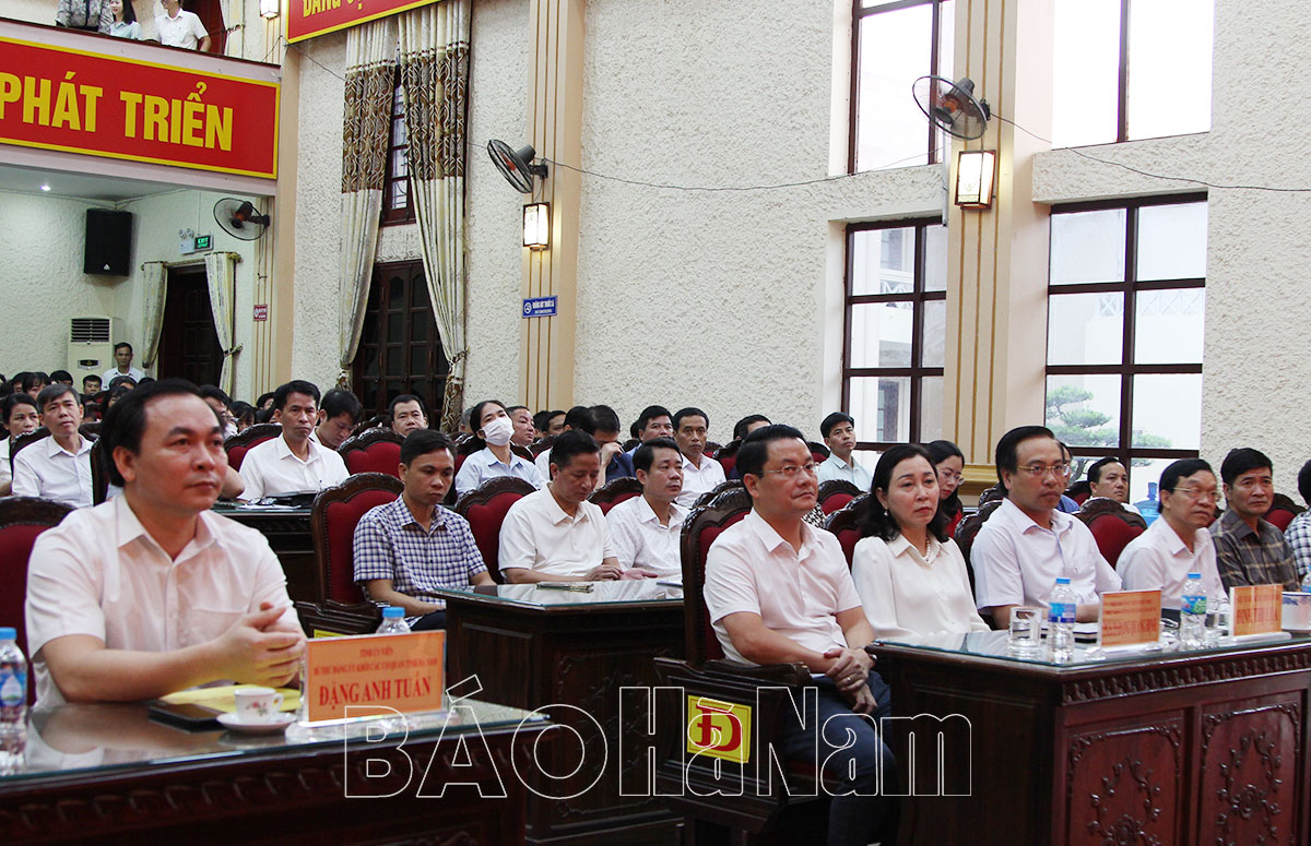 Đảng ủy Khối các cơ quan tỉnh tổ chức học tập, quán triệt nội dung Tác phẩm của Tổng Bí thư Nguyễn Phú Trọng