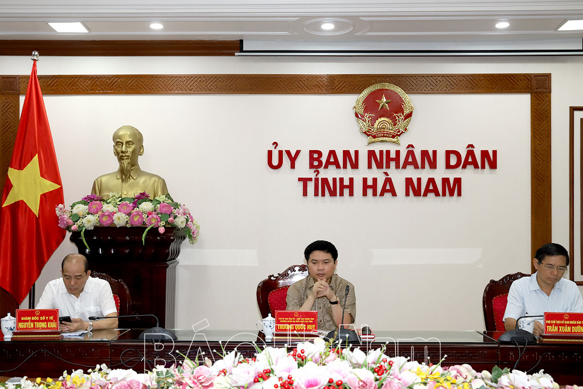 Hội nghị trực tuyến Nâng cao công tác chăm sóc sức khỏe nhân dân, chủ động thích ứng linh hoạt, góp phần phục hồi nhanh, phát triển bền vững