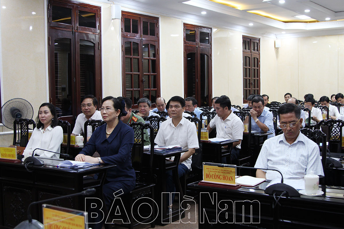 BCH Đảng bộ tỉnh cho ý kiến, chủ trương một số nội dung theo thẩm quyền