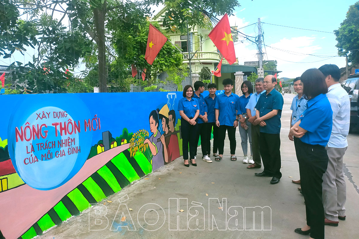 Huyện đoàn Thanh Liêm khánh thành các công trình thanh niên