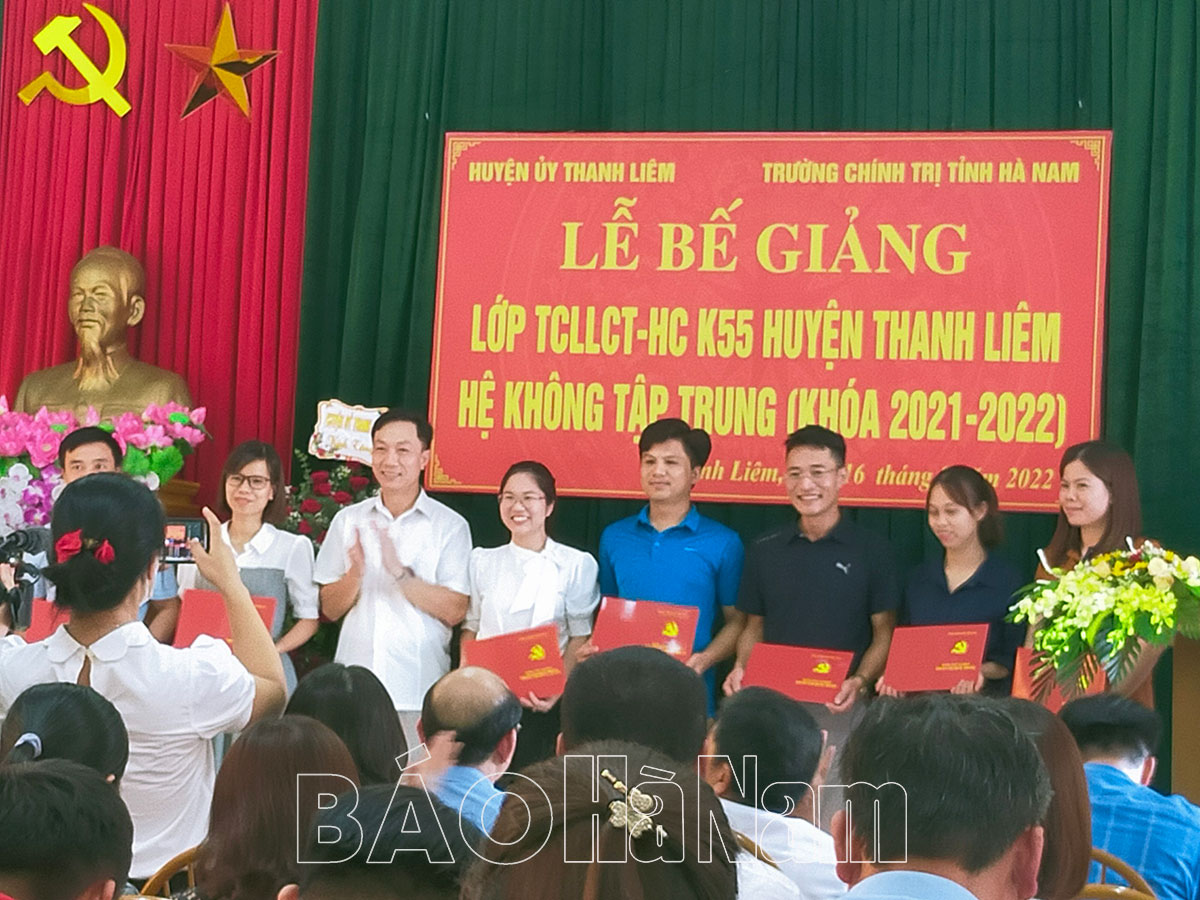 Thanh Liêm xây dựng đội ngũ cán bộ cơ sở vững mạnh