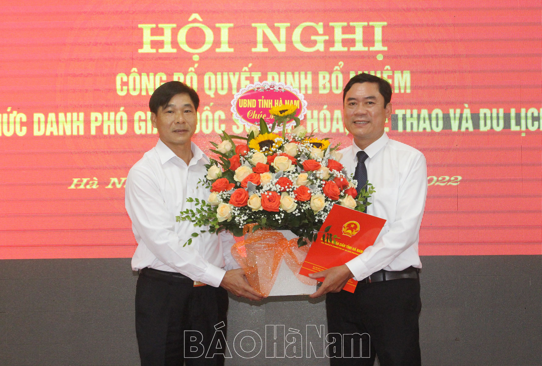 Bổ nhiệm chức danh Phó Giám đốc Sở Văn hóa, Thể thao và Du lịch