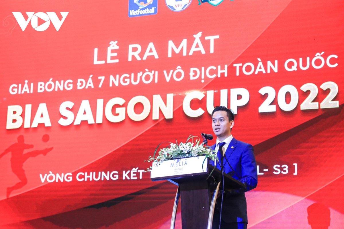 Chính thức ra mắt giải bóng đá vô địch 7 người toàn quốc 2022