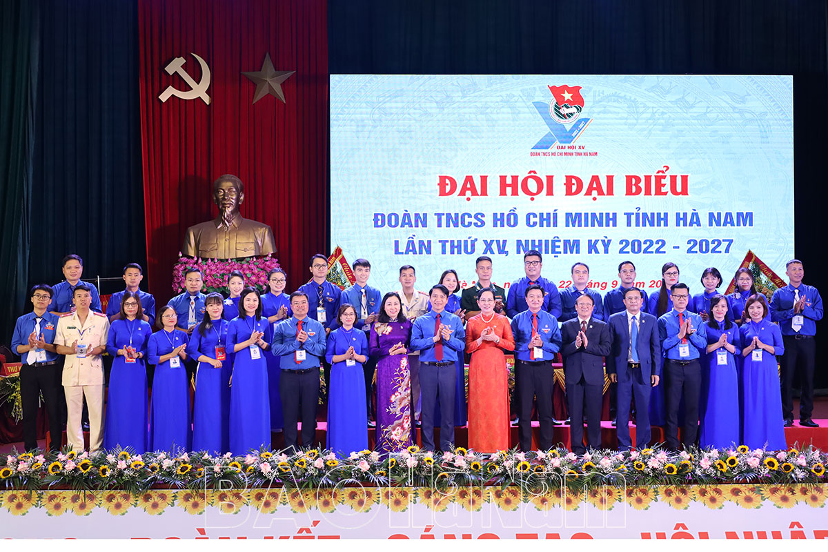 Đại hội đại biểu Đoàn TNCS Hồ Chí Minh tỉnh Hà Nam lần thứ XV, nhiệm kỳ 2022-2027
