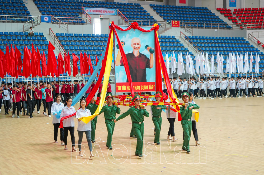 Tích cực chuẩn bị cho Lễ Khai mạc Đại hội TDTT tỉnh Hà Nam lần thứ VI
